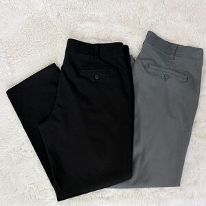 Lee Extreme Comfort Straight Fit,Size,38x32 in Black and Gray (2 Pack)